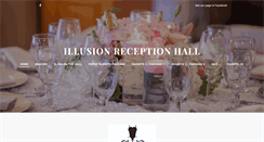Desktop Screenshot of illusionreceptionhall.com